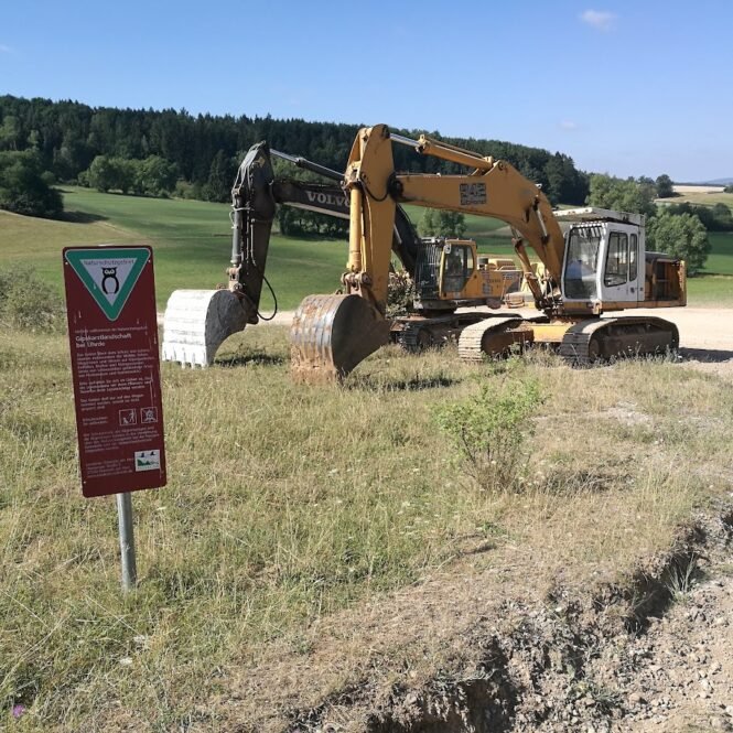 Zerstörung eines Naturschutzgebietes: Die Gipskartslandschaft bei Uehrde