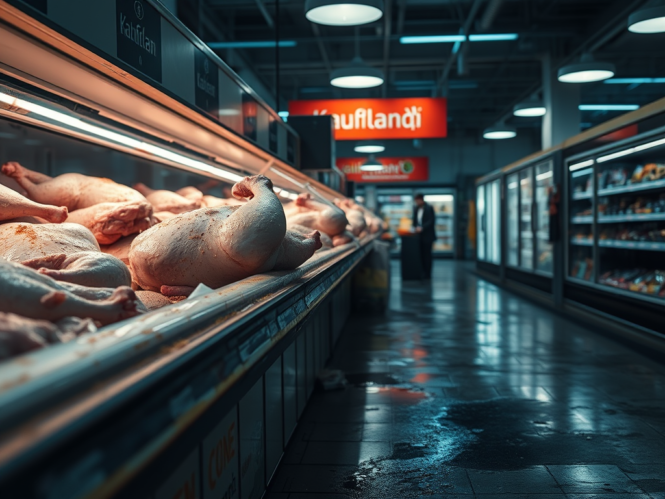 Kaufland Billigfleischskandal. | Pugnalom Kaufland Billigfleischskandal 2025. Symbolbild. Credits: LabNews Media LLC.