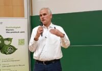 Bei der Ringvorlesung „Gemeinsam nachhaltig“ am Campus Recklinghausen warnte Prof. Dr. Ingo Tausendfreund eindringlich vor den Auswirkungen von Mikroplastik auf Mensch und Umwelt. | Quelle: Brigitte Dreischer | Copyright: WH