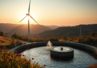 Schutz des Trinkwassers über Windenergie. Symbolbild. Credits: Pugnalom by LabNews Media LLC