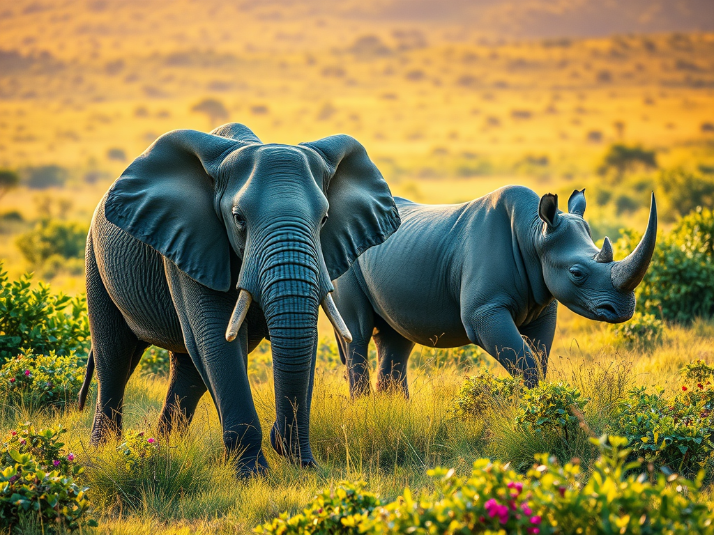 image | Pugnalom Große Pflanzenfresser: Ökosysteme zeigen Stabilität trotz Umweltkrisen. Credits: Pugnalom by LabNews Media LLC