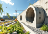 Ingenieure verwandeln Klärschlamm in nachhaltigen Beton