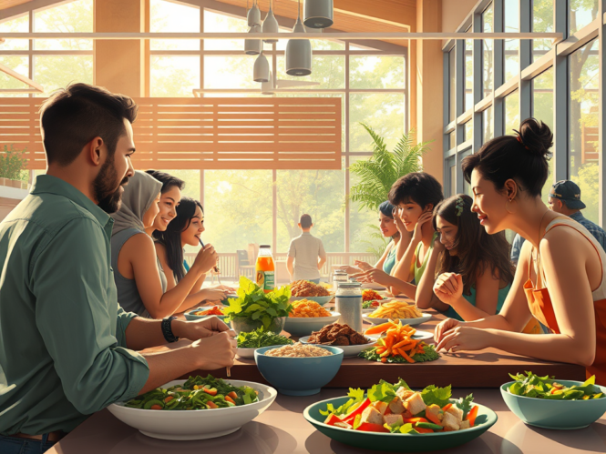 Bioregionale Produkte in Kantinen: Studie zeigt Wege und Hürden. Credits: Pugnalom