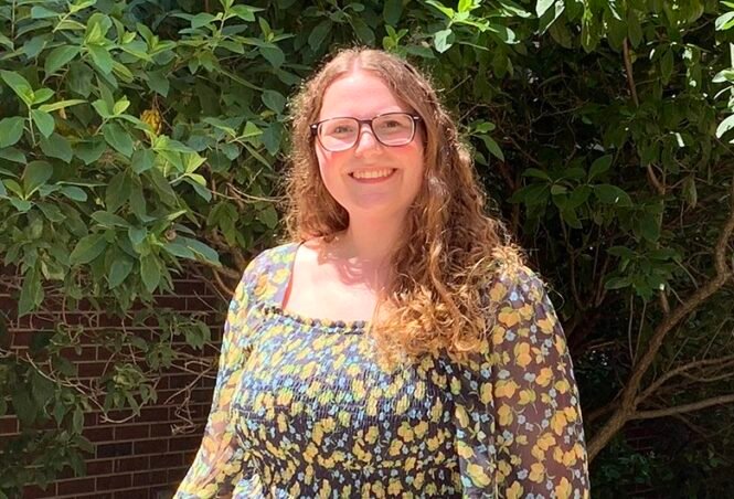 Samantha Iwinski von der University of Illinois untersuchte die Auswirkungen von Grünflächen und Aktivitäten im Freien auf die kognitive Entwicklung von Kindern. Foto: Marianne Stein.