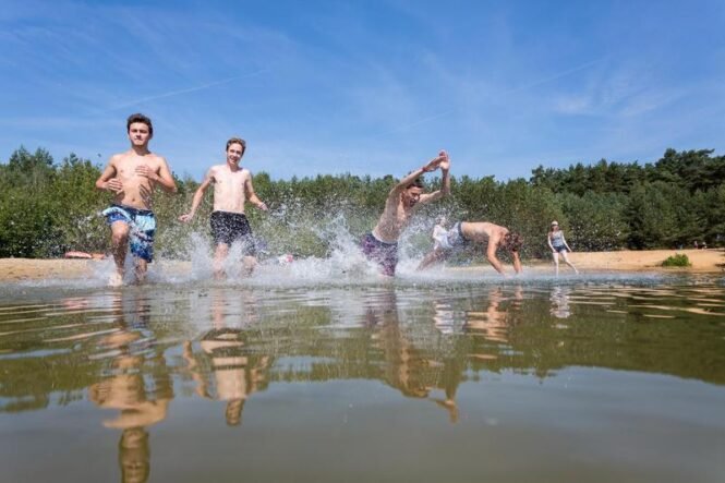 Beispielfoto für einen Badesee. | Quelle: Florian Möllers | Copyright: Florian Möllers, AVN