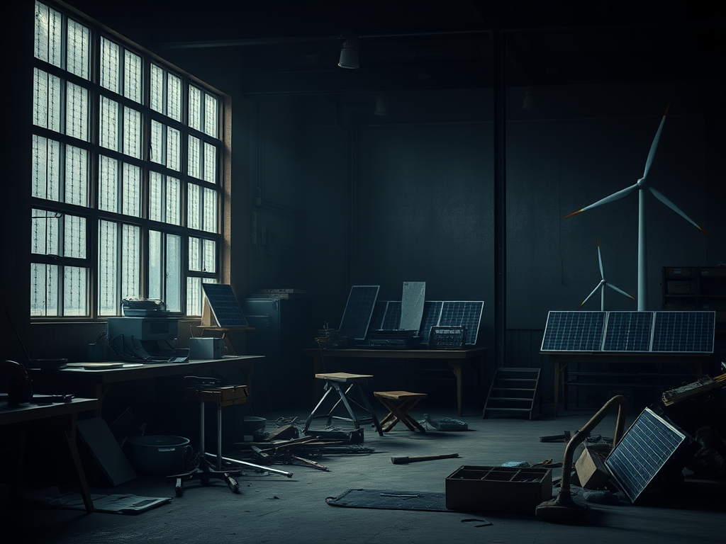 Trumps Zolldeal vernichtet rund 150.000 Jobs in Europas Umwelttech-Sektor. Credits: Pugnalom.io