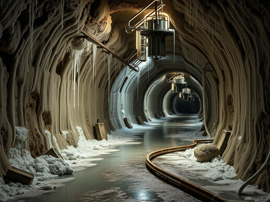 Atommüll Asse | Pugnalom Betreiber entdeckt Salzwasserstrom zum Atommülllager Asse. Credits: Pugnalom