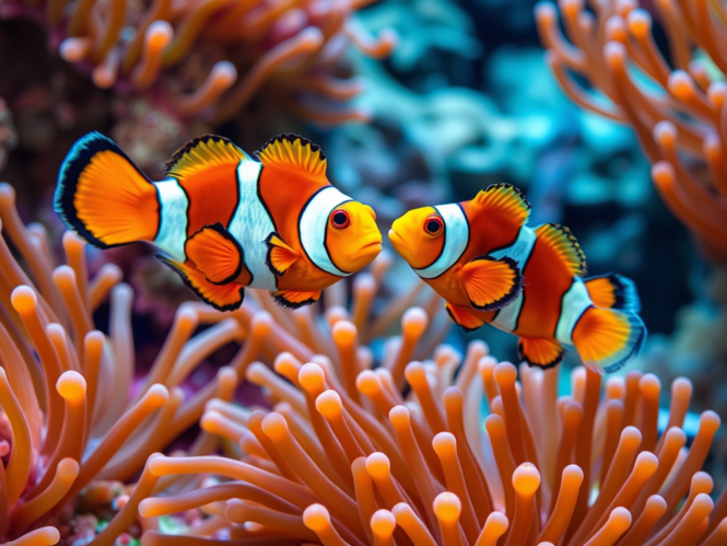 Anemonenfische. Symbolbild. Credits: LabNews Media LLC / Pugnalom