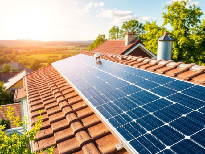 Solar statt Gas. Symbolbild. Credits: Pugnalom by LabNews Media LLC.