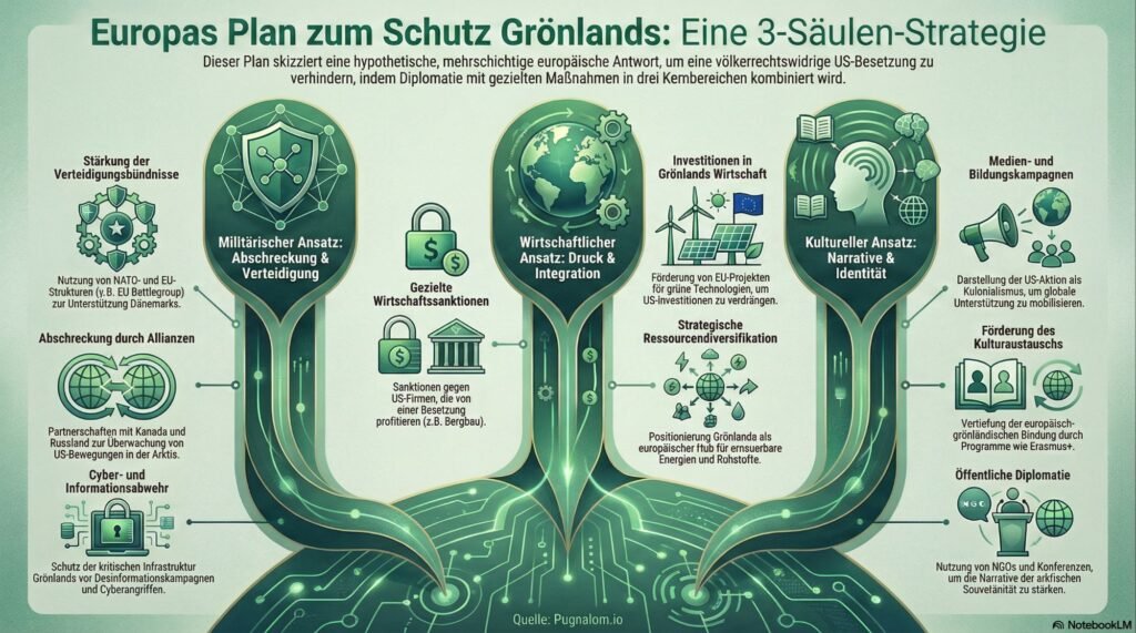 Fundierter Plan für Europa gegen eine hypothetische US-Besetzung Grönlands