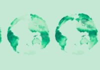 Das Grün der Vegetation an Land ändert sich im Lauf der Jahreszeiten. Forschende können den globalen „grünen Schwerpunkt“ berechnen und über Jahrzehnte hinweg verfolgen. Sie beobachten eine allmähliche Verschiebung nach Nordosten. | Copyright: Ida Flik