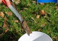 Probenentnahme für eine PFAS-Analyse der ZHAW