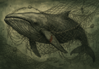 Mikroplastik in den Ozeanen: Die unsichtbare Katastrophe, die Timmy und Millionen anderer Meerestiere langsam tötet: Pugnalom by LabNews Media LLC.