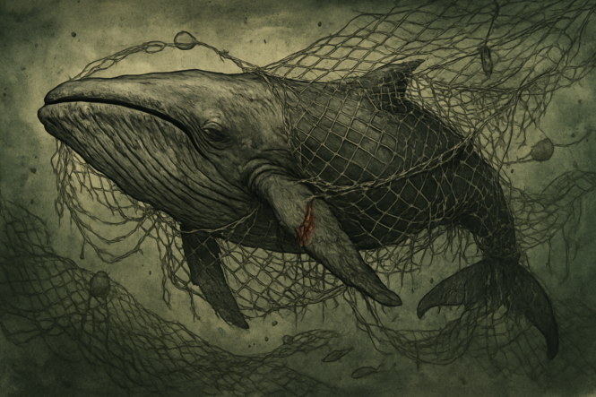 Mikroplastik in den Ozeanen: Die unsichtbare Katastrophe, die Timmy und Millionen anderer Meerestiere langsam tötet: Pugnalom by LabNews Media LLC.