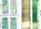 Composite figure: spectral maps for sediment subsamples (U?, CCaT) on the left and core imagery on the right, including a sediment-core RGB image and a hyperspectral TChl?a image with depth scale and highlighted regions.