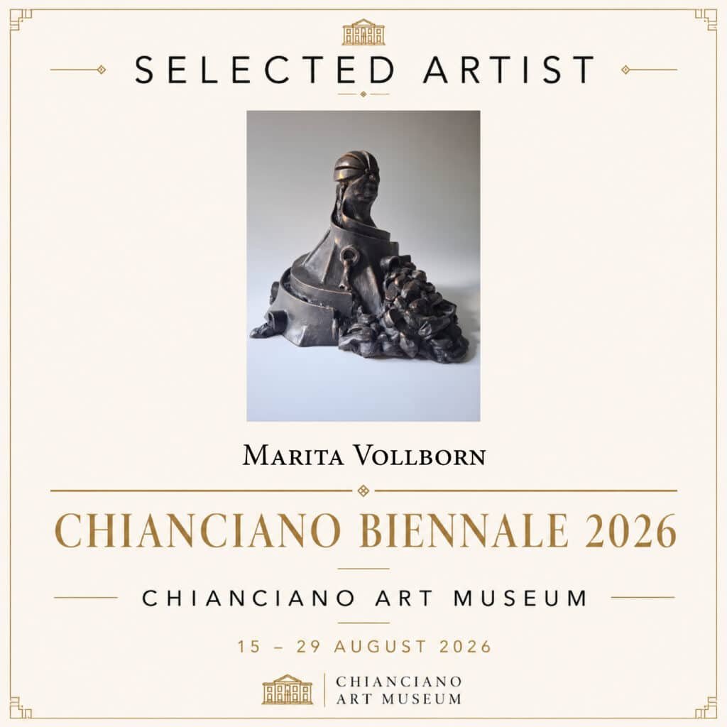 Marita Vollborn: Selected Artist auf der Chianciano Biennale 2026. Credits: Chianciano Art Museum / Marita Vollborn