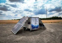 Mobiles Anti-Kollisionssystem soll Tiere in Windparks besser schützen. Credits: ZSW