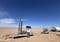 Solarmodule versorgen Anlagen zur Methanfreisetzung am Forschungsstandort in Casa Grande, Arizona, mit Energie. Credits: Frances Reuland