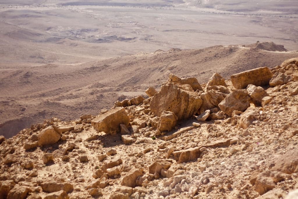 Die Negev: unwirtlich und mit nur wenig Leben. Credits: Svetlana B, pexels