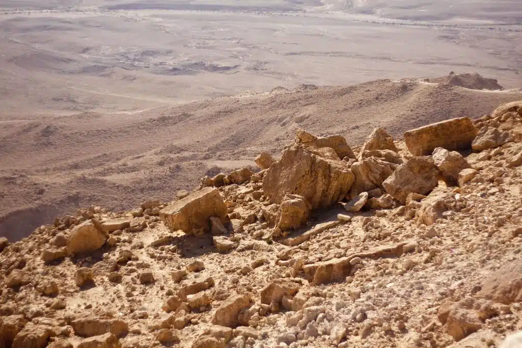 Die Negev: unwirtlich und mit nur wenig Leben. Credits: Svetlana B, pexels