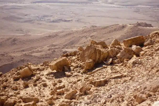 Die Negev: unwirtlich und mit nur wenig Leben. Credits: Svetlana B, pexels